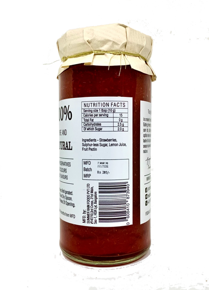 Strawberry Preserve – Orchard Lane – 300gm