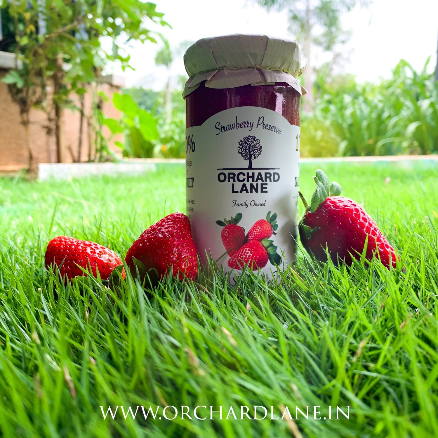 Strawberry Preserve – Orchard Lane – 300gm