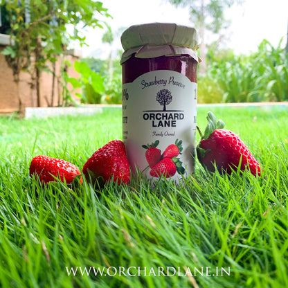 Strawberry Preserve – Orchard Lane – 300gm