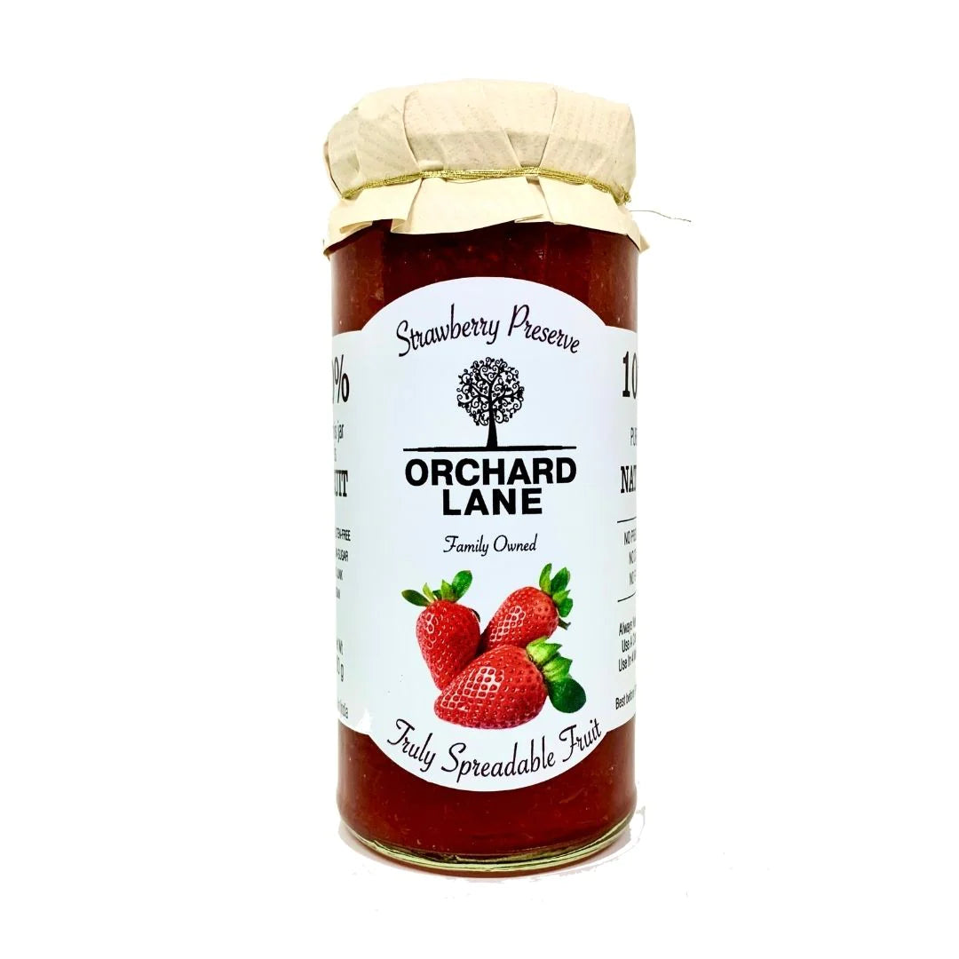 Strawberry Preserve – Orchard Lane – 300gm