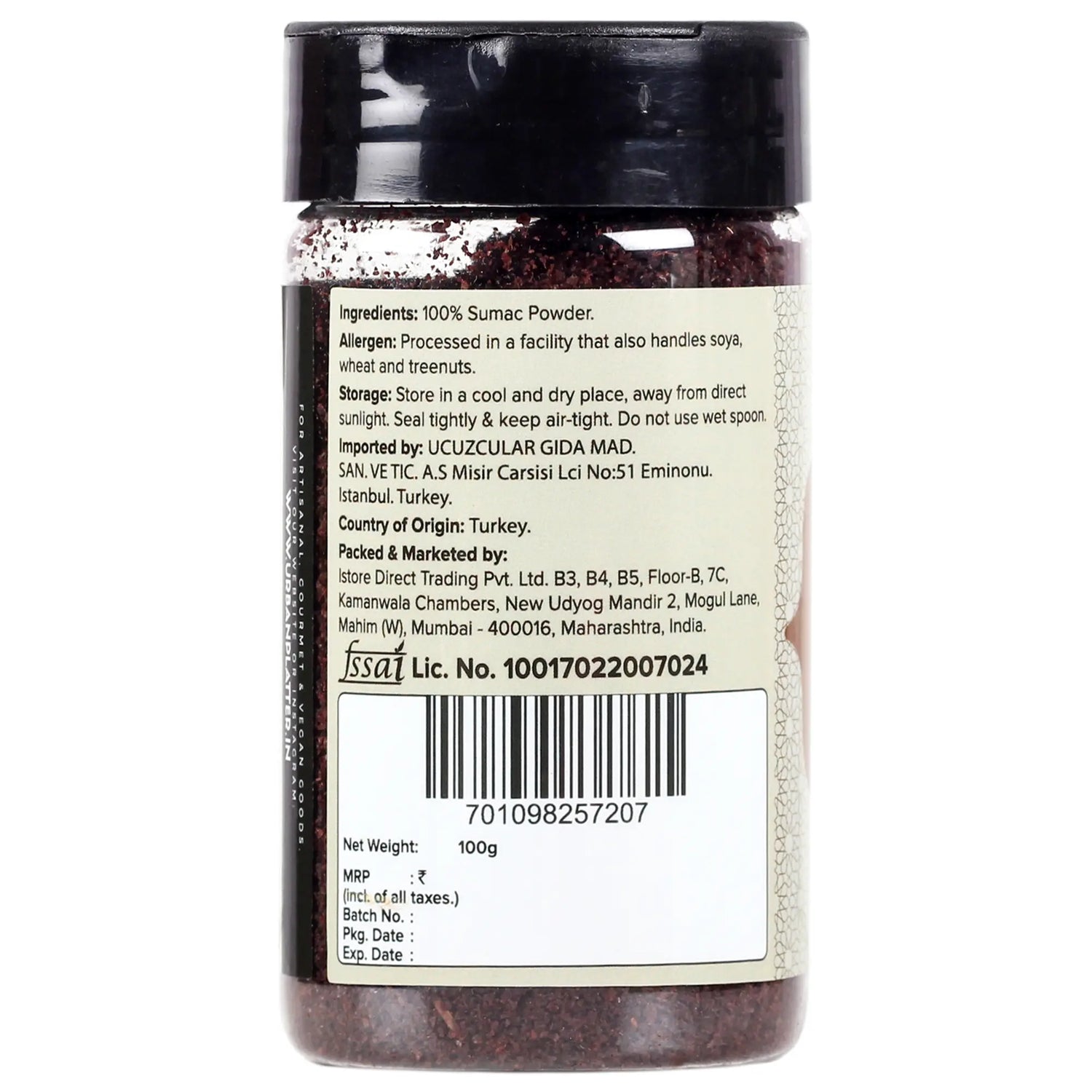 Sumac Powder – Urban Platter – 100gm