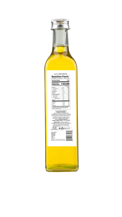 Sunflower Oil | Wood Pressed Oil - Organic - No Added Chemicals &amp; No Added Artificial Preservatives - Satvyk – 1000ml
