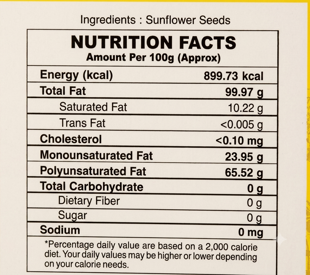 Sunflower Oil (Wood Pressed) - Extra Virgin Oil - Made With Organic Sunflower Seeds - No Bleaching or Deodorizing, Preserves Healthy Fats - No Chemical Fertilizers or Synthetic Pesticide - Nature&