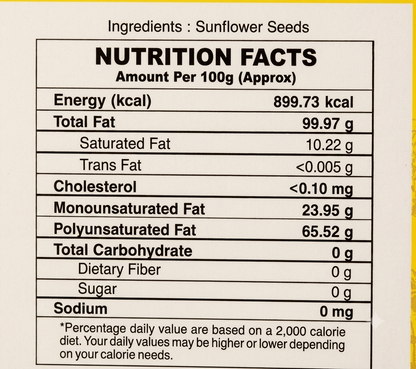 Sunflower Oil (Wood Pressed) - Extra Virgin Oil - Made With Organic Sunflower Seeds - No Bleaching or Deodorizing, Preserves Healthy Fats - No Chemical Fertilizers or Synthetic Pesticide - Nature&