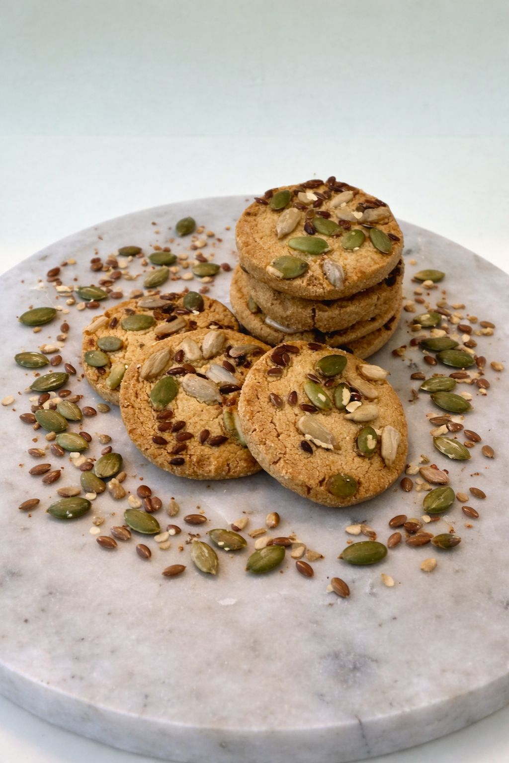 Cookies | Super Millet Mix Seeds Cookies - Vegan, Gluten Free &amp; Refined Sugar Free - Nature&