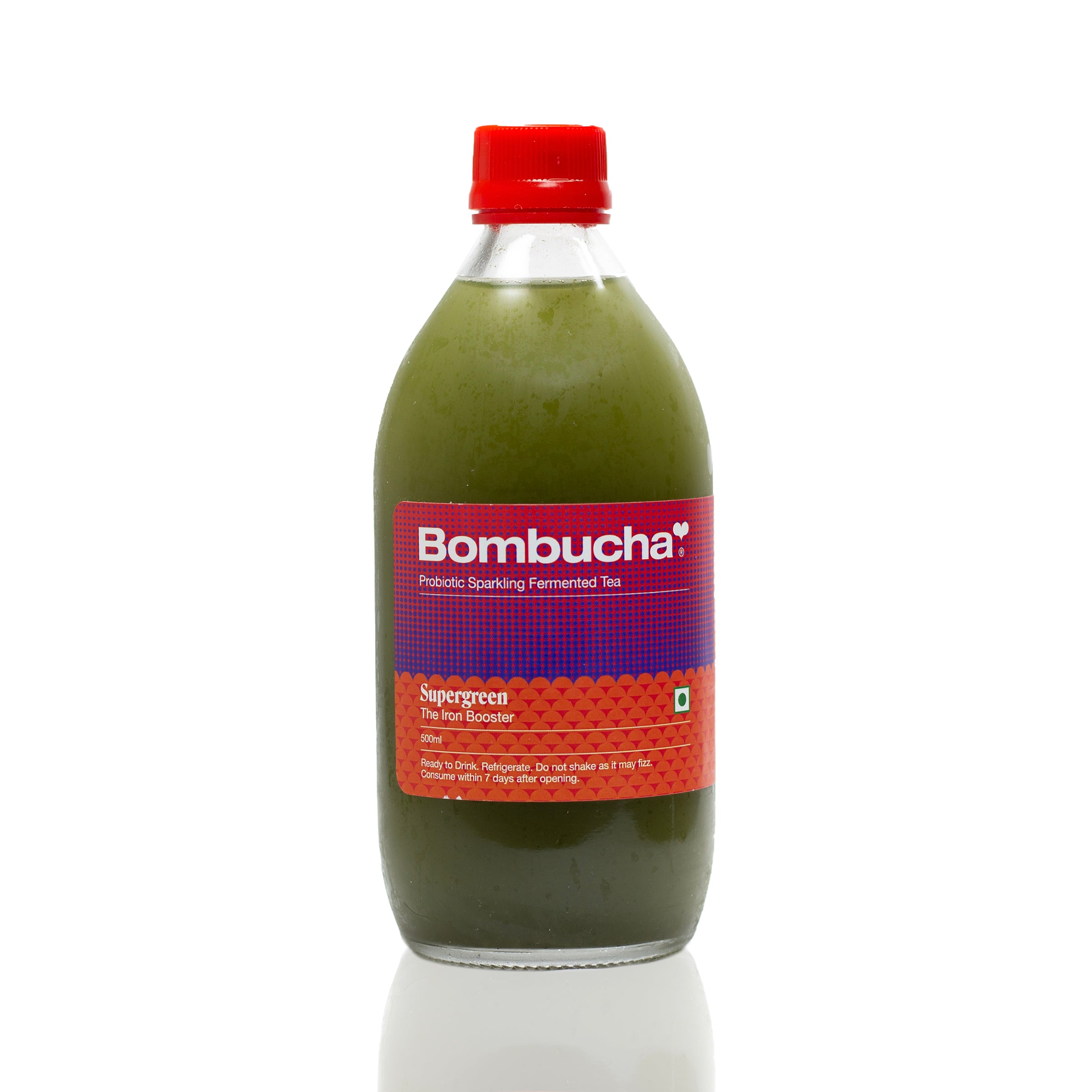 Supergreen Kombucha – Bombucha – 500ml