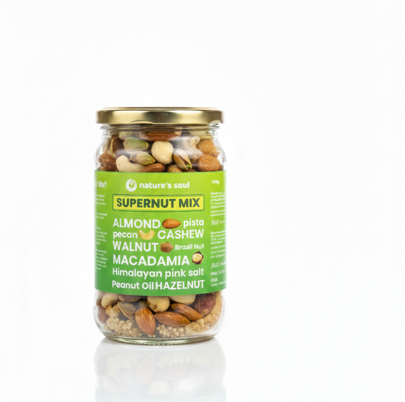 Mix Nuts | Super Nut Mix - Mix of 8 Nutrient- Rich Nuts - Nature&