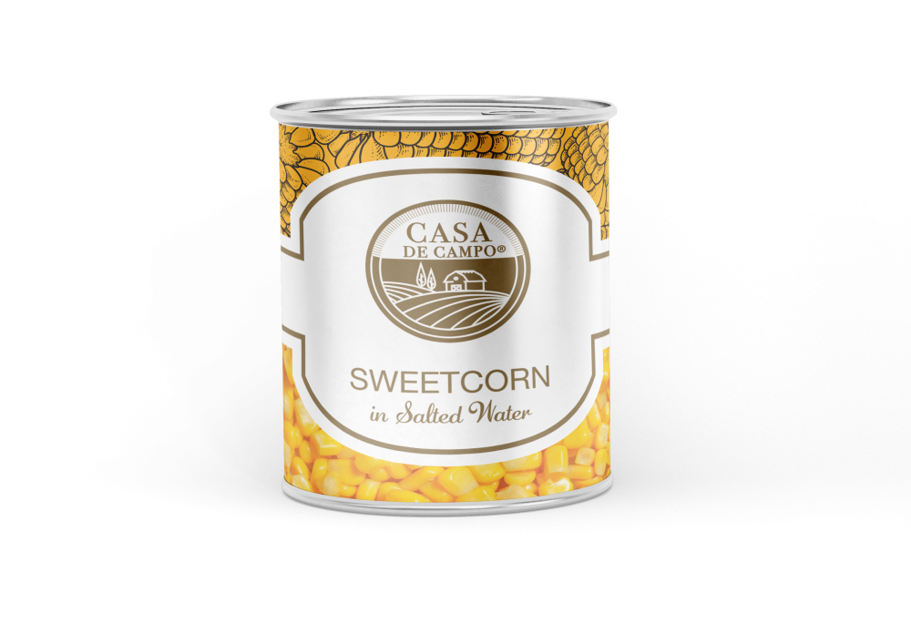Sweet Corn | In Salted Water – No Added Preservatives – Casa De Campo – 340gm