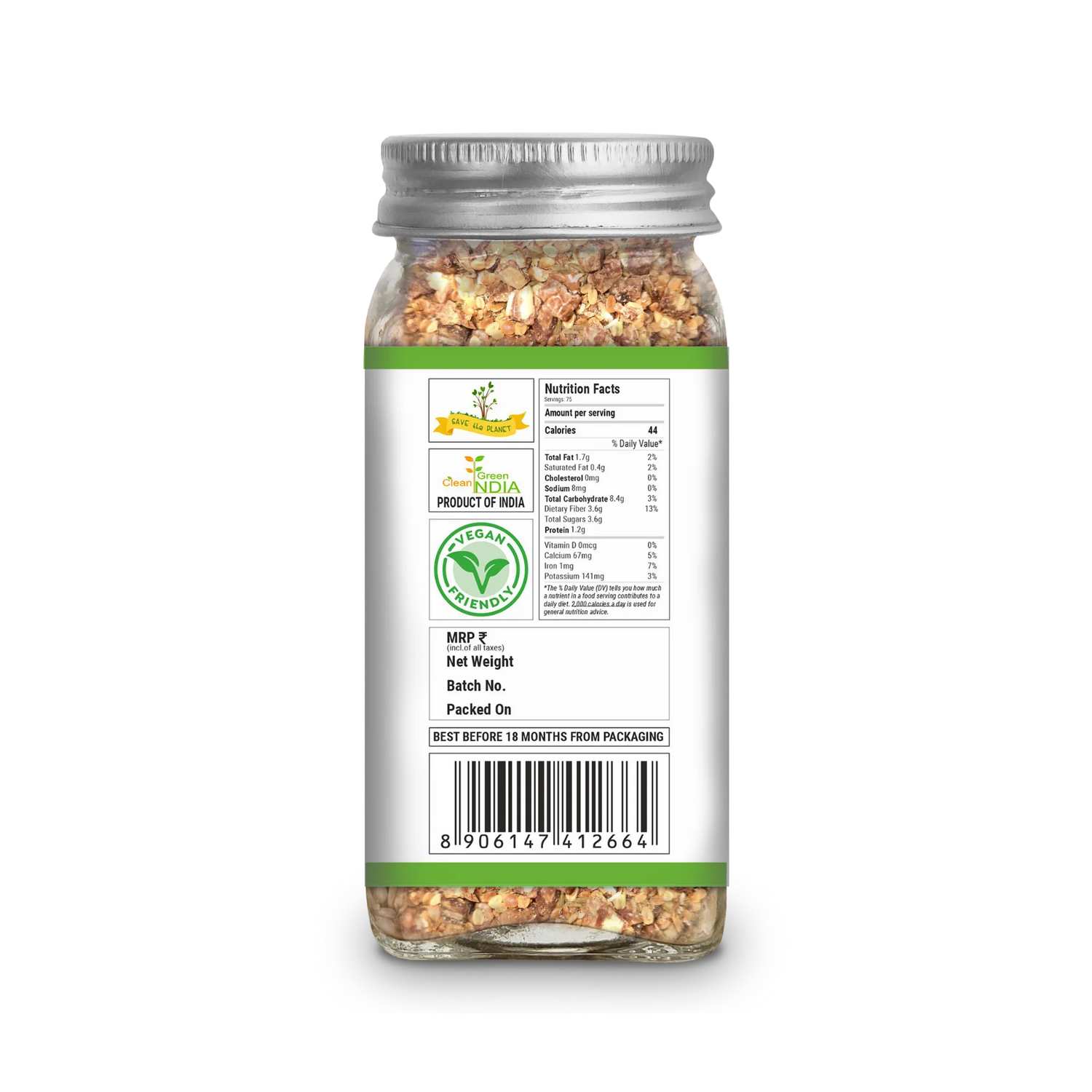 Mouth Freshener | Sweet Crunchy - Vegan, Mood Enhancer &amp; Support Relief From Spicy Food Induced Stomach Irritation - Dawn Lee - 75gm