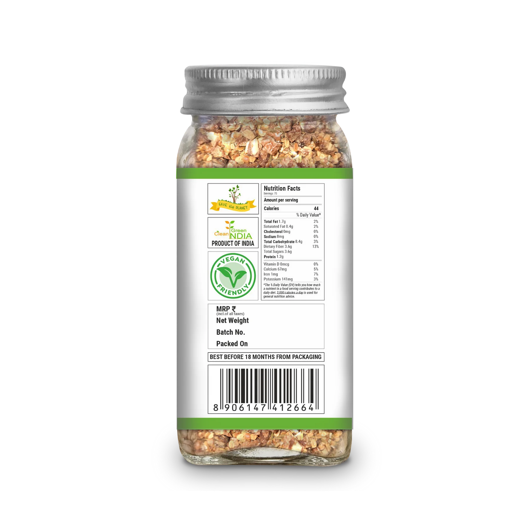 Mouth Freshener | Sweet Crunchy - Vegan, Mood Enhancer &amp; Support Relief From Spicy Food Induced Stomach Irritation - Dawn Lee - 75gm