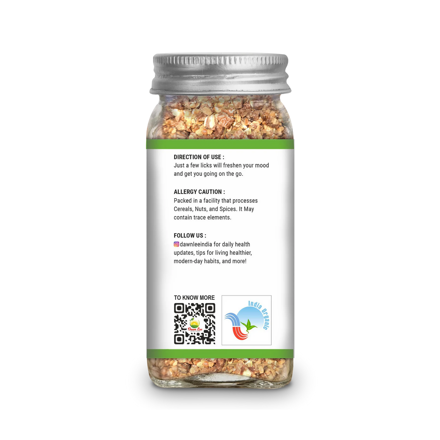 Mouth Freshener | Sweet Crunchy - Vegan, Mood Enhancer &amp; Support Relief From Spicy Food Induced Stomach Irritation - Dawn Lee - 75gm