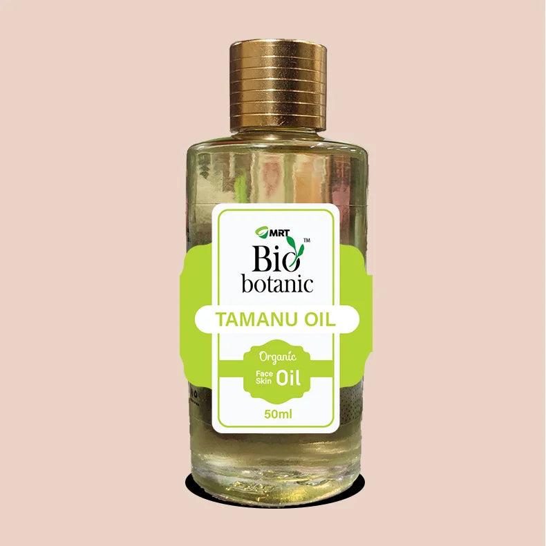 Oil | Tamanu Oil (PUNNAKKA) Organic -Moisturizes and protects, Exceptional Healing and Regeneration , Powerful Anti-inflammatory- Mrt Organics - 50ml