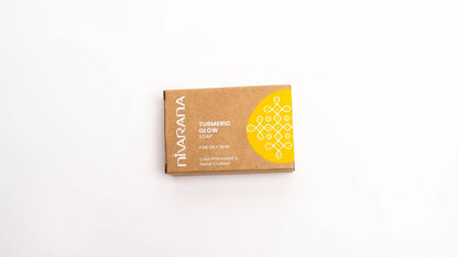 Soap | Turmeric Glow Soap (Oil Skin)  – Cold Processed &amp; Handcrafted-Remove Tan &amp; Pigmentation, Instant Glow – Nivarana– 100gm