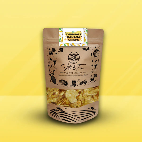 Chips | Thin Salt Banana Crisps - Baked - Chef&
