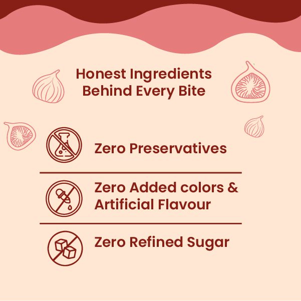 Ice Cream | Anjeer Love Bite -Sweetened with Dhaga Mishri - Prepared With A2 Cow Milk- Zero Preservatives, No Refined Sugar &amp;  Zero Added Colour and Artificial - Ksheeram Ice Cream – 200 gms