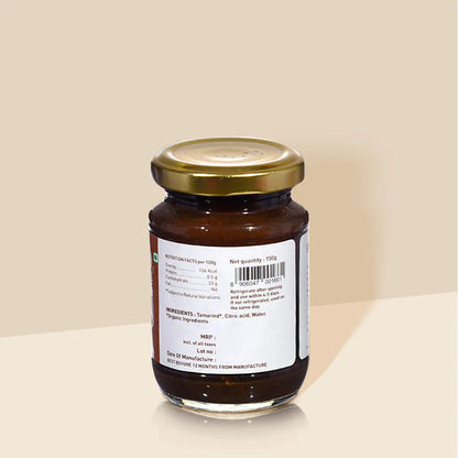 Tamarind Paste (Imli) - Organic - Indian - Pure And Sure - 150gm