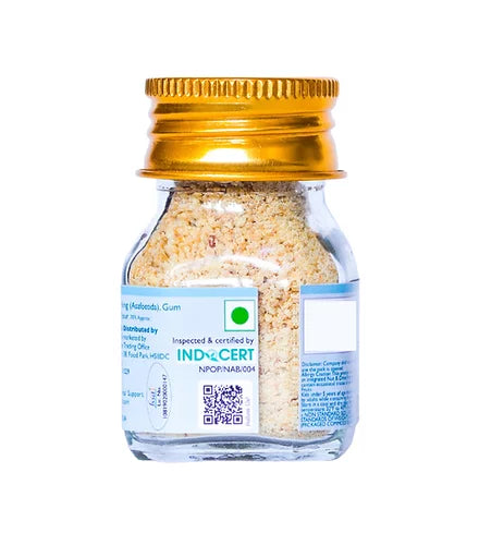 Hingwale Hand Pounded Hing - Natural - Indian - Vegan &amp; Gluten Free - Tassyam - 25gm