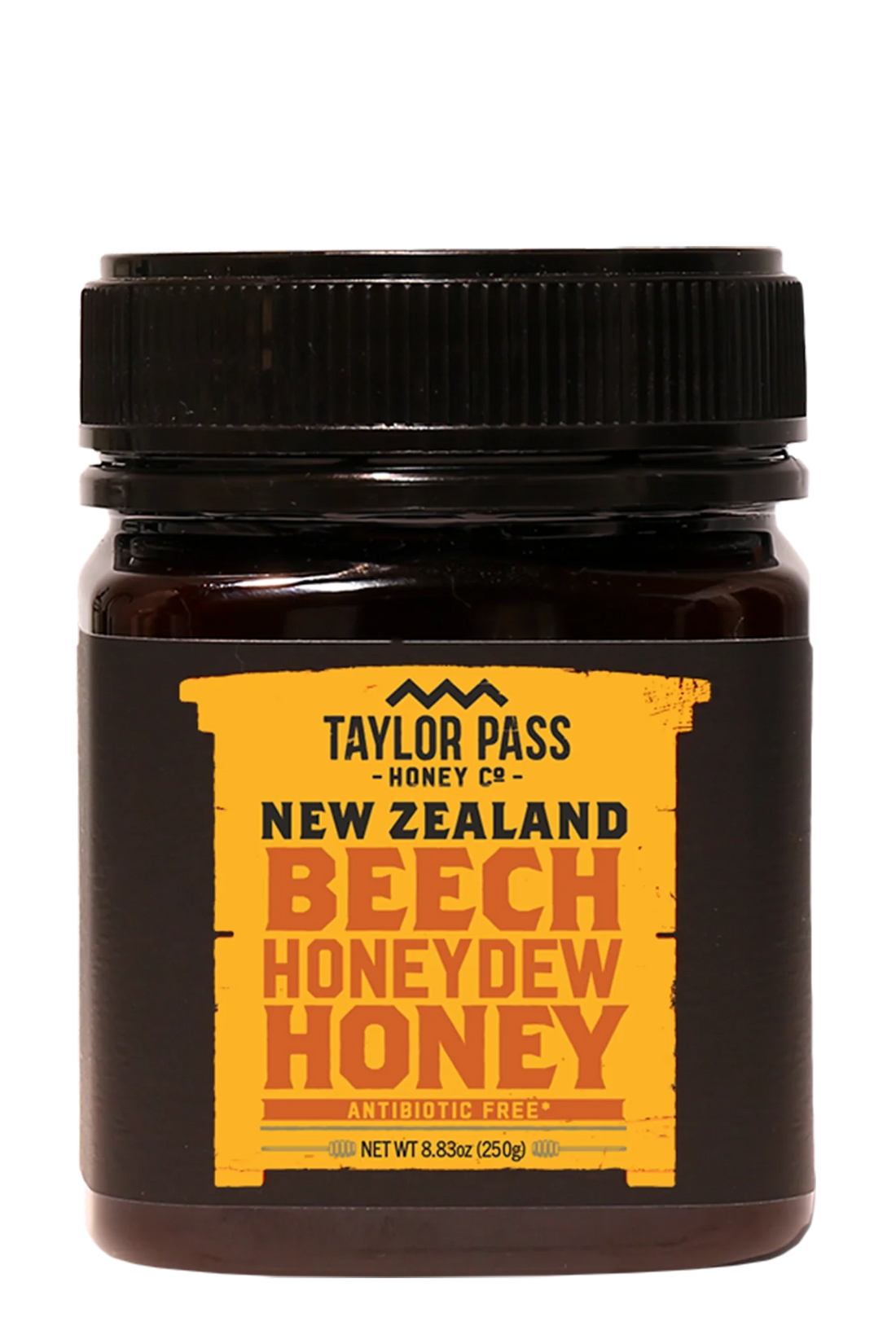 Honey | New Zealand Beech Honeydew Honey - Antibiotic Free - Taylor Pass Honey - 250gm