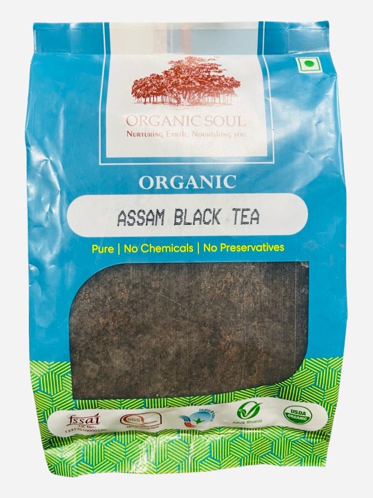 Tea | Assam Black Tea - USDA Organic - Organic Soul - 200gm