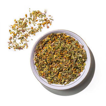 Tea | Astounding Ashwagandha(Blend In Ashwagandha, Turmeric &amp;amp; Ginger) - USDA Organic - No Caffeine - Luxmi Estates - 100gm