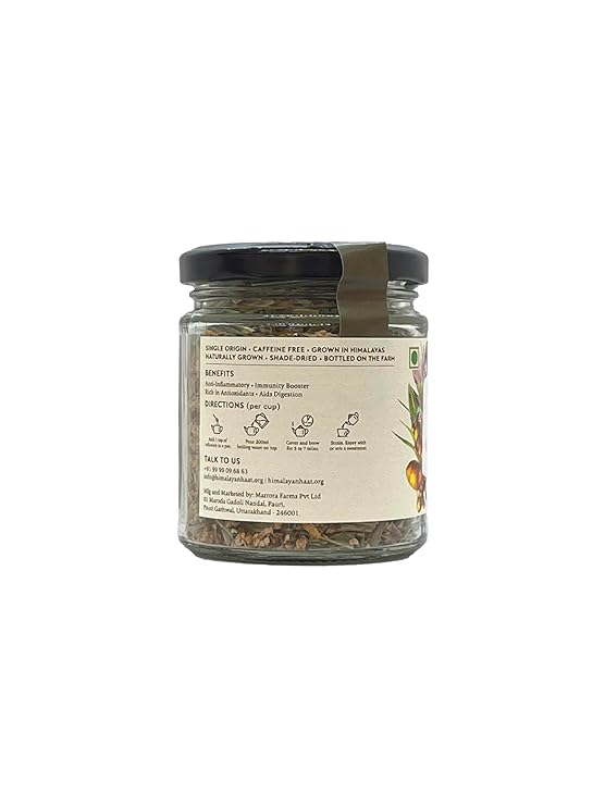 Tea | Lemongrass Ginger &amp; Turmeric Infusion - Himalayan Haat - 30gm
