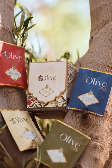 Tea | Assorted Olive Leaf Tea Box - Jaypore Olives-8 Tea Bag