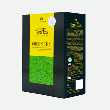 Tea | Green Tea - Organic Orthodox Green Tea-Sikkim Tea-USDA Organic - Temi Tea  – 200gm
