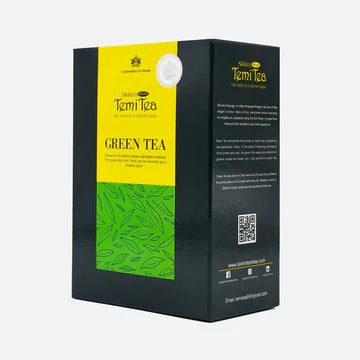 Tea | Green Tea - Organic Orthodox Green Tea-Sikkim Tea-USDA Organic - Temi Tea  – 200gm