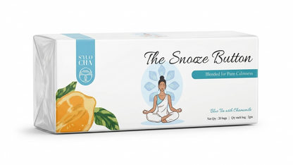 Tea | Blue Tea With Chamomile (The Snooze Button )- Blend For Pure Calmness , Fresh Aroma - No Side Effects-No Artificial Coloring- No Added Preservatives - Syuo Cha - 40gm (20 Bags)