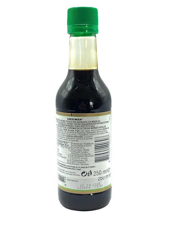 Teriyaki Sauce | 40% Less Salt Teriyaki (Marinade) - Kikkoman – 250ml