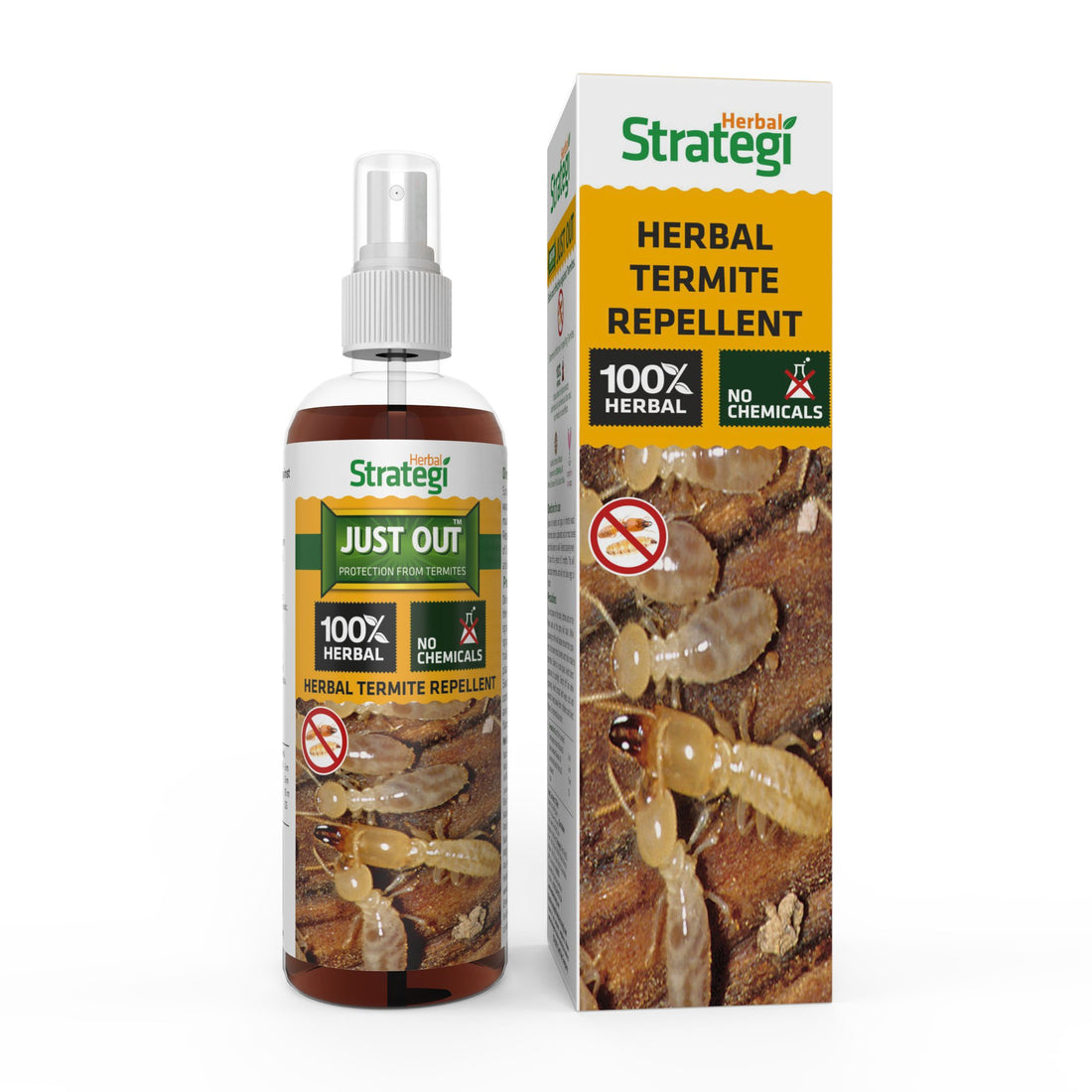 Termite Repellent – Vegan & Cruelty Free - Herbal Strategi – 100ml