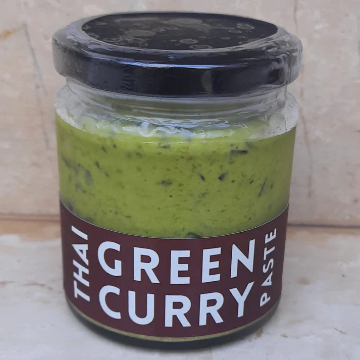 Curry Paste | Thai Green Curry Paste - Cold Pressed Oil – Vegan, No Added Flavors, Colors, Thickener & No Emulsifiers And Stabilisers – CHEF ZEHN – 200gm