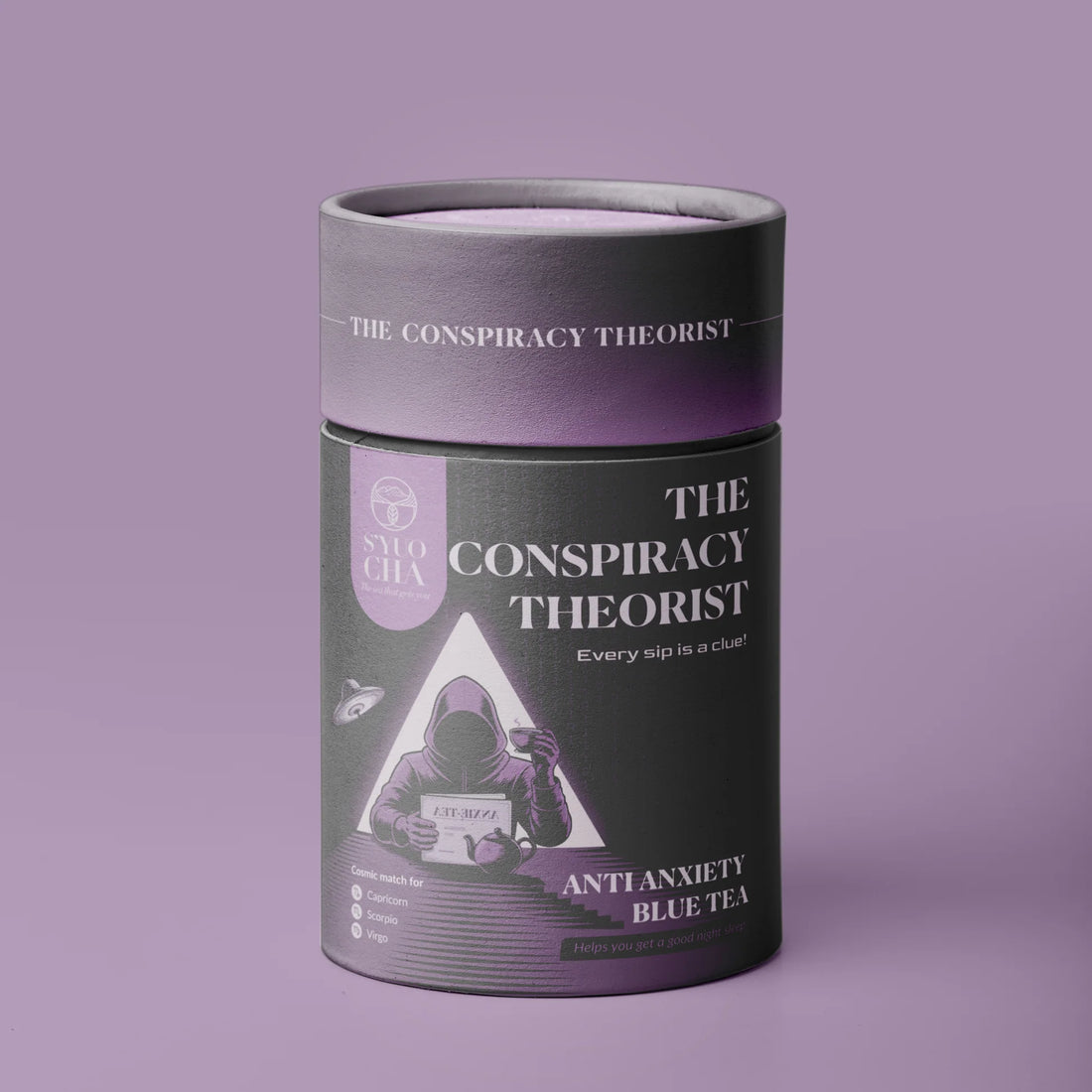 Tea |The Conspiracy Theorist  (Blue Tea with Chamomile for Better Sleep) -No Side Effects-No Artificial Coloring- No Added Preservatives - Syuo Cha - 30gm