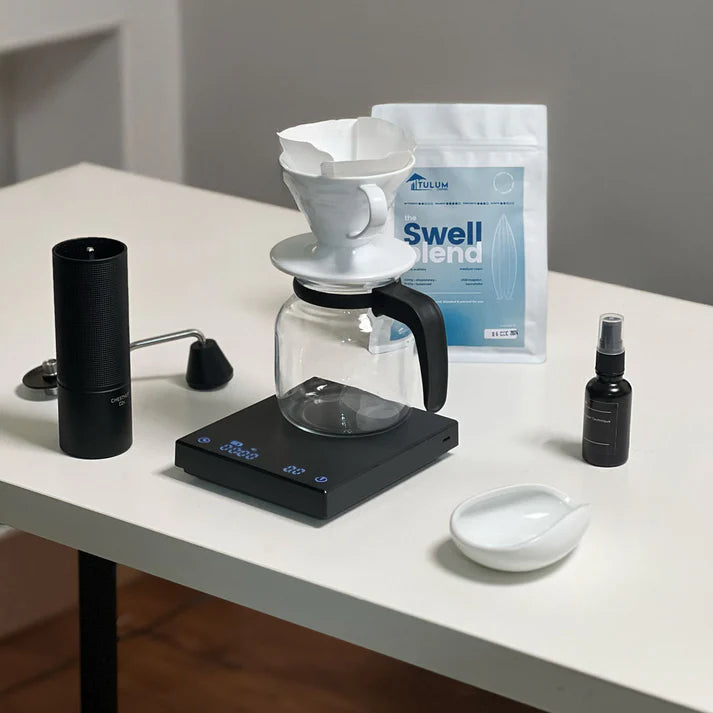 Coffee | The Swell Blend (Moka Pot) - Chikmagalur, Karnataka - 100% Arabica - No Added Sugar, Honey, Fruit, Flavor, Chicory Or Preservatives - Tulum Coffee – 250gm