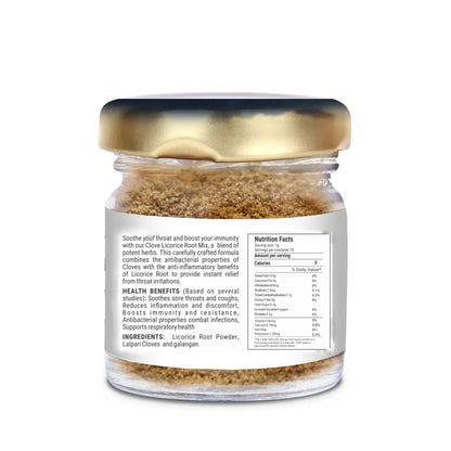 Throat Ease | A Potent Blend Of Liquorice And Clove - Dawn Lee - 20gm