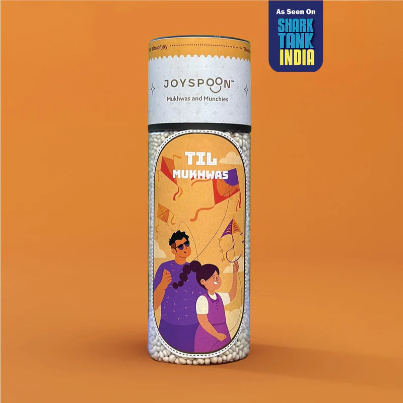 Mouth Freshener | Til Mukhwas - Made With Premium And All Natural Ingredients - No Supari, No Preservatives &amp;amp; No Artificial Flavour – Joyspoon – 100gm