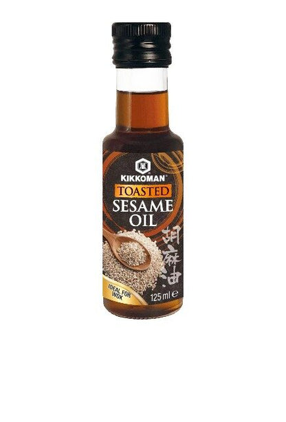 Sesame Oil | Toasted Sesame Oil – No Added Preservatives - Kikkoman – 125ml