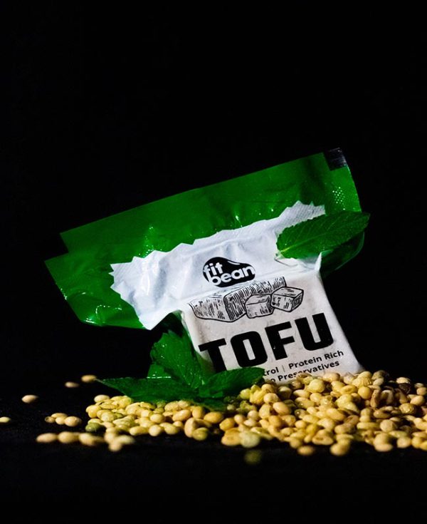 Tofu | Veggie - Cholesterol Free, High In Protein, Low Fat &amp;amp; Preservatives Free - Fit Bean - 200gm