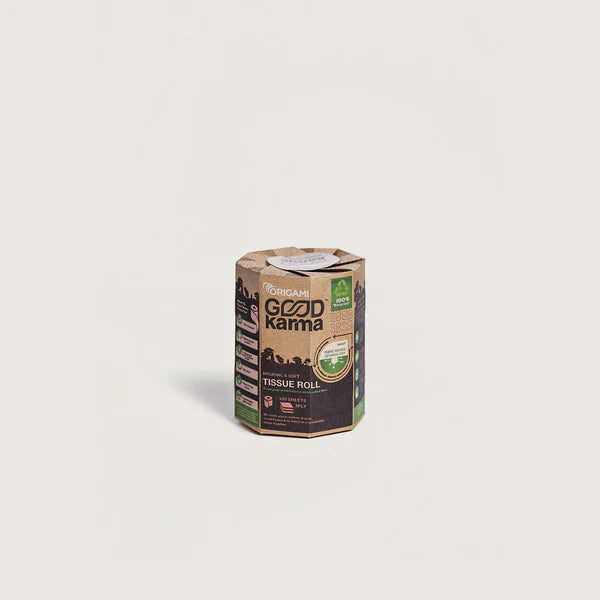 Toilet Roll | 100% Recycled - Good Karma - (Single) - 100 Pulls