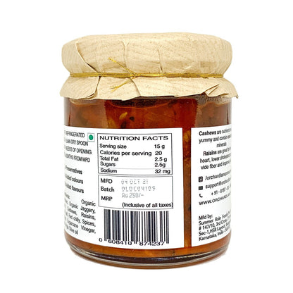 Tomato Date Chutney – Vegan, Gluten Free &amp;amp; No Added Sugar - Orchard Lane – 200gm