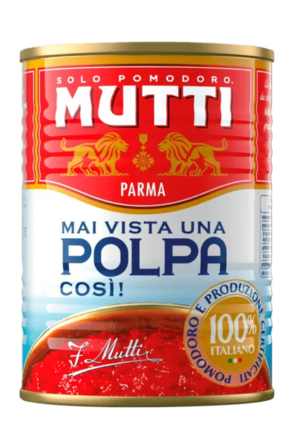 Tomato Pulp | Ideal For Sauces, Stews, Soups - 100% Italian – Mutti – 400gm