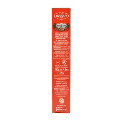 Tomato Paste | Tube - Italian Tomatoes - Rodolfi - 130gm