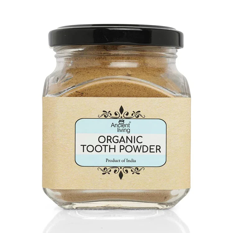 Tooth Powder | Plant Based - No Fluoride &amp; No Added Artificial Additives - Ancient Living - 100gm