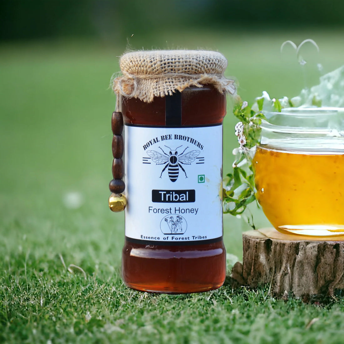 Honey | Tribal Forest Honey – No Added Adulteration, Sugar, Corn Syrup & No Added Artificial Additives, Coloring Agents Or Preservatives – ROYAL BEE BROTHERS – 250gm