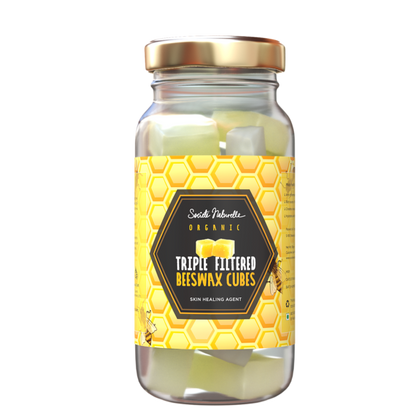 Triple Filtered Beeswax Cubes – Societe Naturelle – 100gm