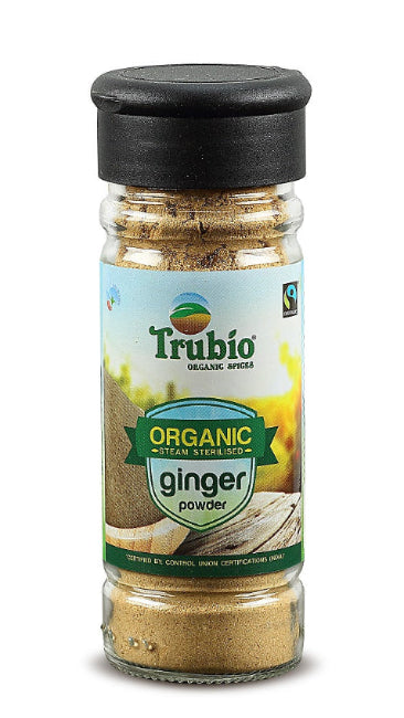 Ginger Powder | Organic Steam Sterilised - USDA Organic - Trubio Organic - 60gm