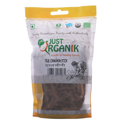 True Cinnamon Flakes (Dalchini) - Just Organik - 50gm