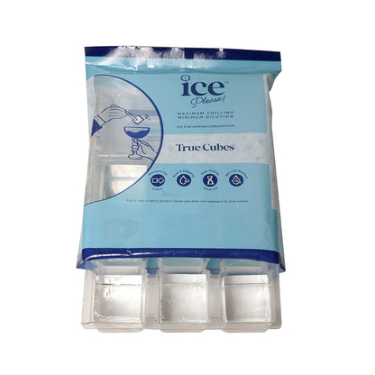 Ice | True Cubes Ice - Maxium Chilling, Minimum Dilution- Ice For Human Consumption-RO Water UV 100% Untouched- Precision Cut- Pure Hygienic, Slow Melting-Nature&