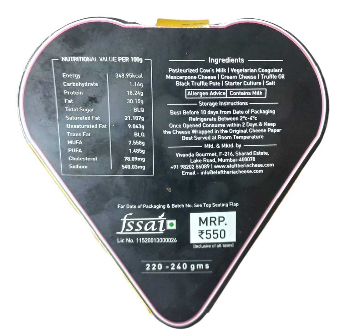 Cheese | Truffle Gulmarg – French Style Brie – Eleftheria Cheese – 220-240gm