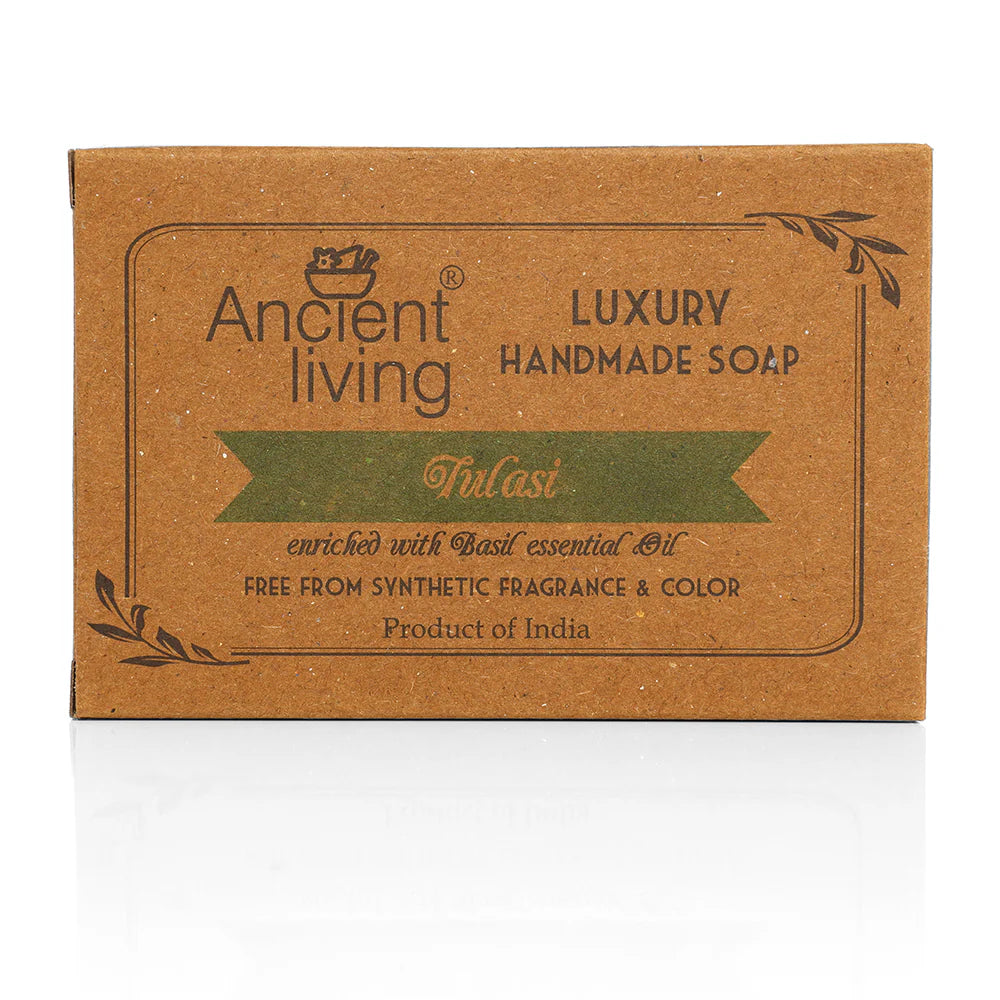 Tulsi Luxury Handmade Soap - Ancient living -  100gm